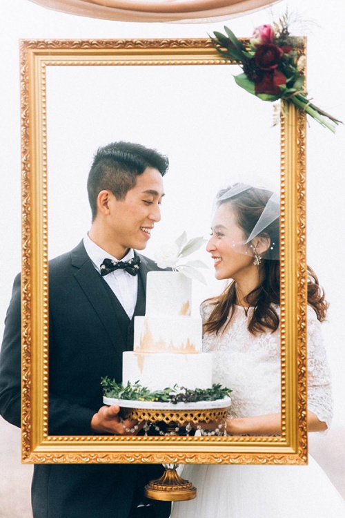 Beyond the Fog wedding shoot, courtesy of Wedfolks